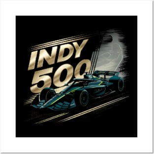 Indy 500 Race Day Posters and Art